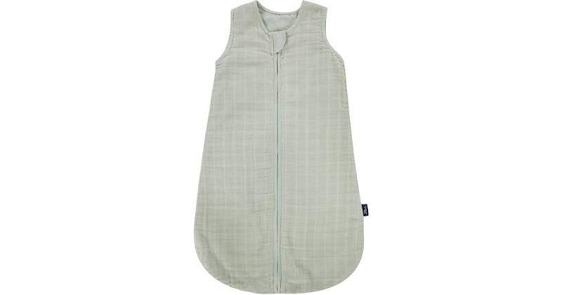 Sommer- Schlafsack Mull uni grün Gr. 110 Sommer- Schlafsack Mull uni grün Gr. 110 von Alvi