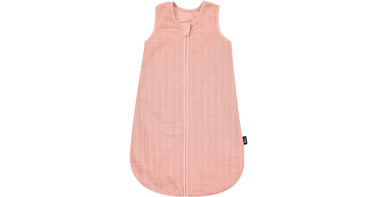 Sommer- Schlafsack Mull uni pink, Gr.90 von Alvi