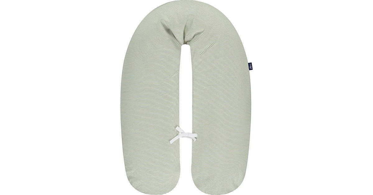 Stillkissenbezug Organic Cotton Seahorse grün/weiß von Alvi