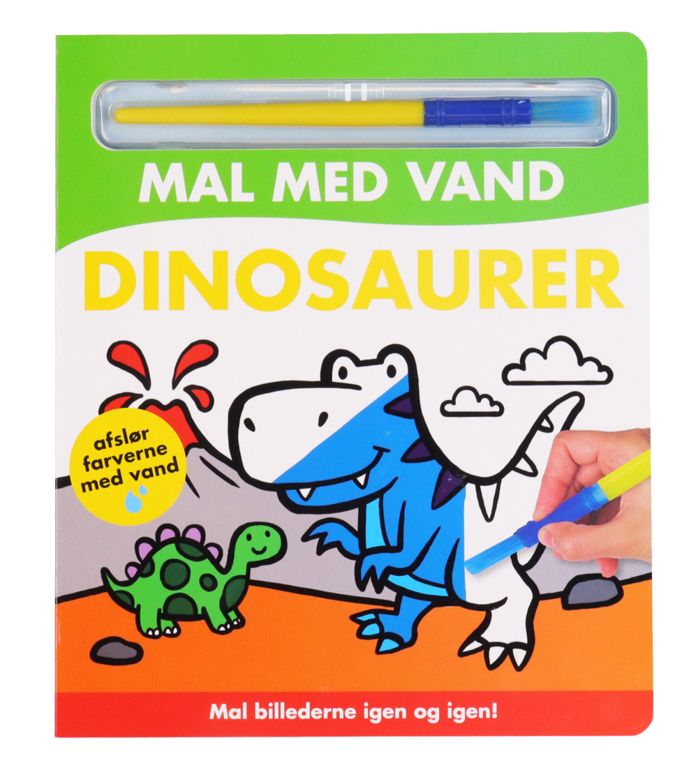 Alvilda Buch - Malen mit Wasserdinosauriern - Alvilda - One Size - Malbücher Alvilda Buch - Malen mit Wasserdinosauriern - Alvilda - One Size - Malbücher von Alvilda