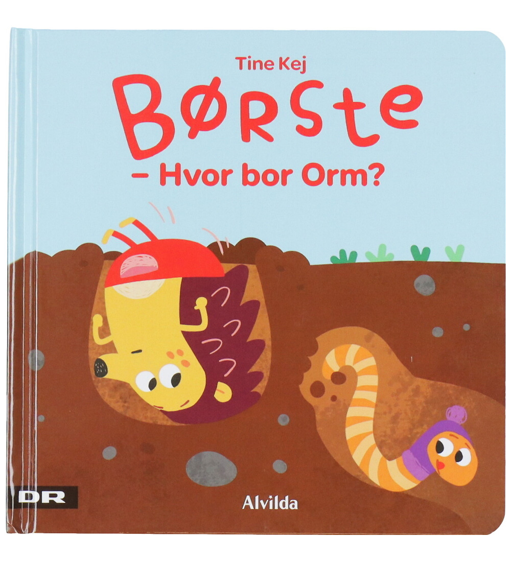 Alvilda Buch - Mini-Lied - Pinsel - Wo lebt der Wurm? - Dänisch - Alvilda - One Size - Bücher Alvilda Buch - Mini-Lied - Pinsel - Wo lebt der Wurm? - Dänisch - Alvilda - One Size - Bücher von Alvilda