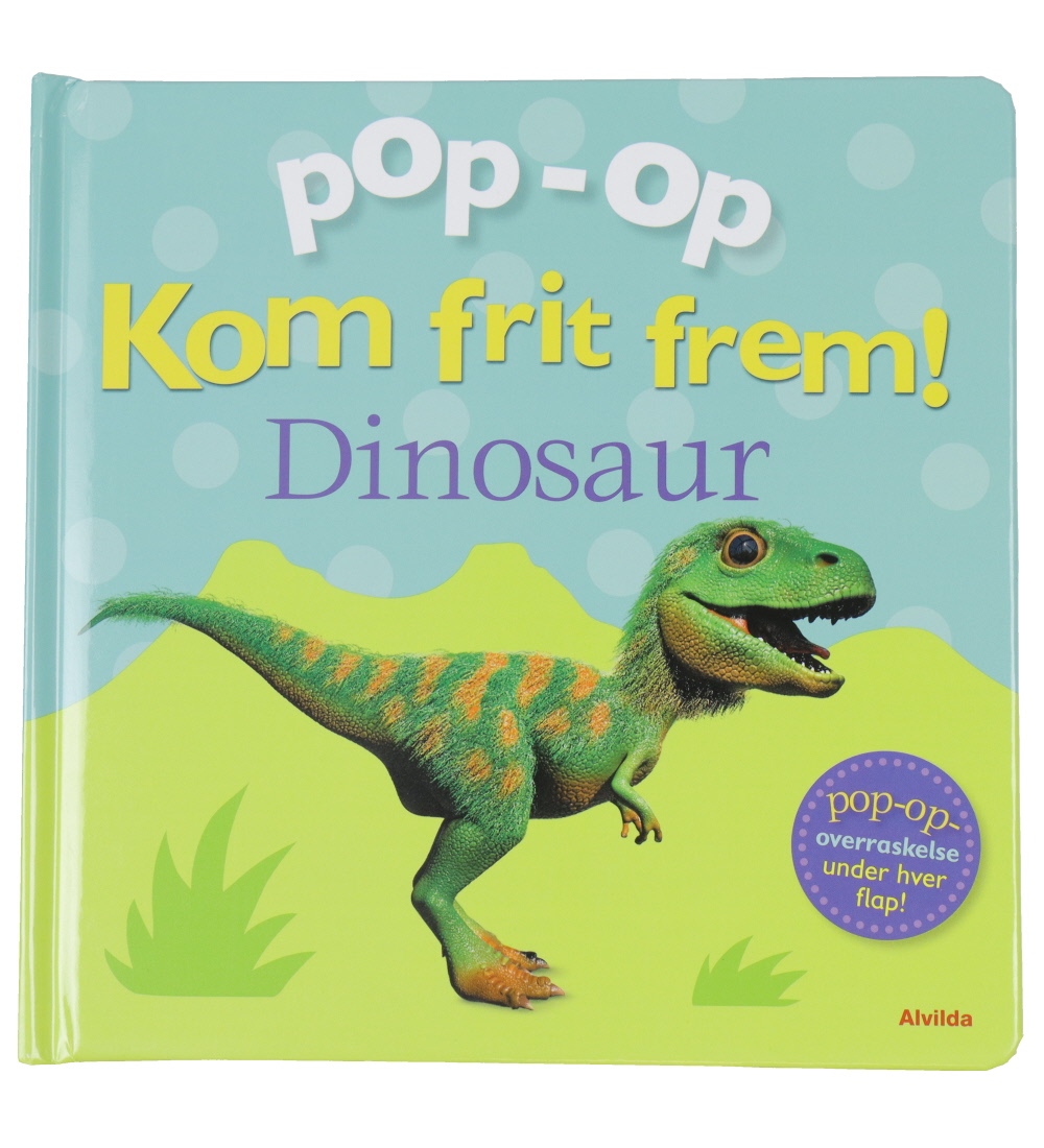 Alvilda Buch - Pop-op - Komm frei - Dinosaur - Dänisch - Alvilda - One Size - Bilderbuch Alvilda Buch - Pop-op - Komm frei - Dinosaur - Dänisch - Alvilda - One Size - Bilderbuch von Alvilda