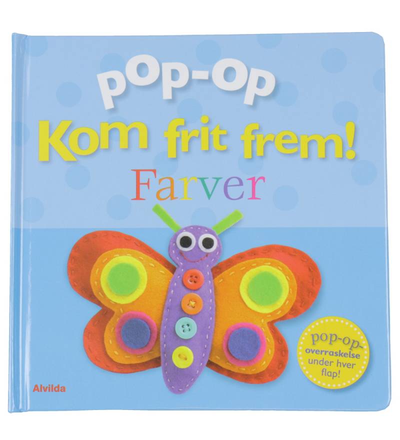 Alvilda Buch - Pop-op - Komm frei - Farben - Dänisch - Alvilda - One Size - Bilderbuch Alvilda Buch - Pop-op - Komm frei - Farben - Dänisch - Alvilda - One Size - Bilderbuch von Alvilda