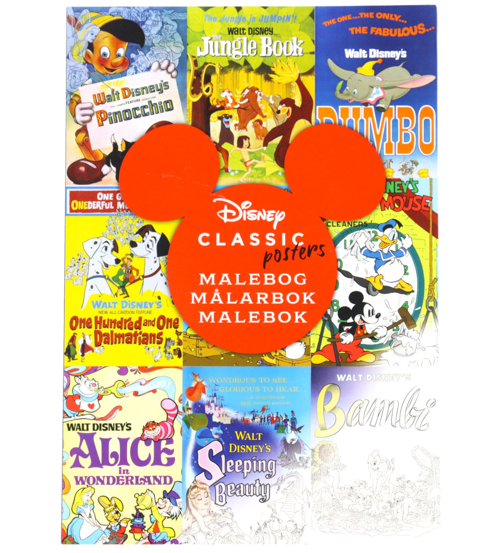 Alvilda Malbuch - Disney Classic - Poster - EN - Alvilda - One Size - Malbücher Alvilda Malbuch - Disney Classic - Poster - EN - Alvilda - One Size - Malbücher von Alvilda