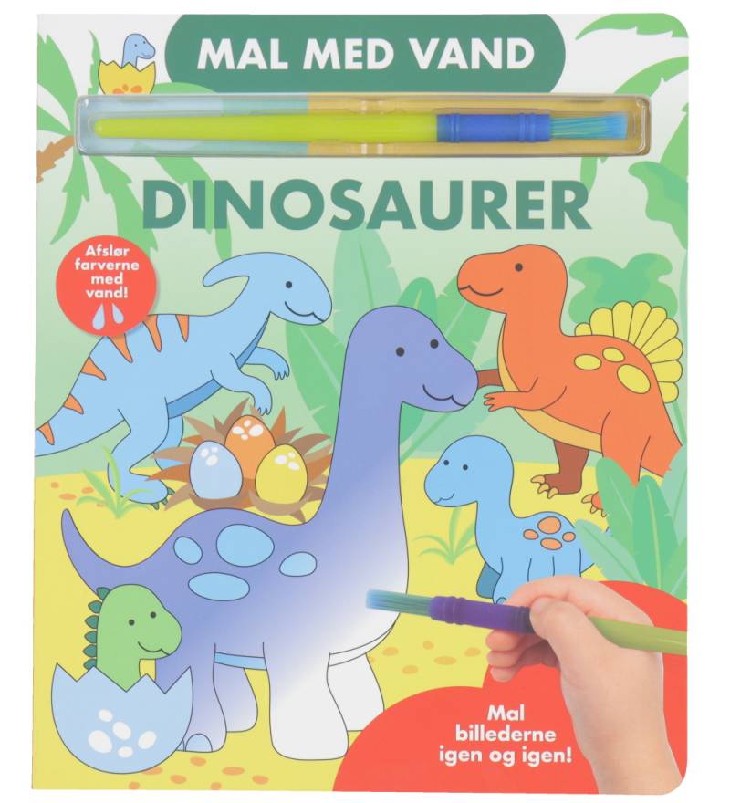 Alvilda Malbuch - Malen mit Wasser - Dinosaurier - Alvilda - One Size - Malbücher Alvilda Malbuch - Malen mit Wasser - Dinosaurier - Alvilda - One Size - Malbücher von Alvilda