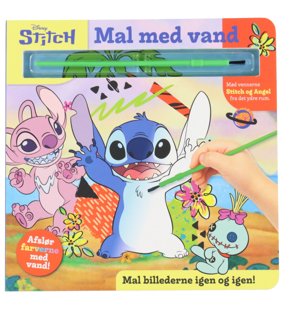 Alvilda Malbuch - Malen mit Wasser - Disney Stitch - EN - Alvilda - One Size - Malbücher Alvilda Malbuch - Malen mit Wasser - Disney Stitch - EN - Alvilda - One Size - Malbücher von Alvilda
