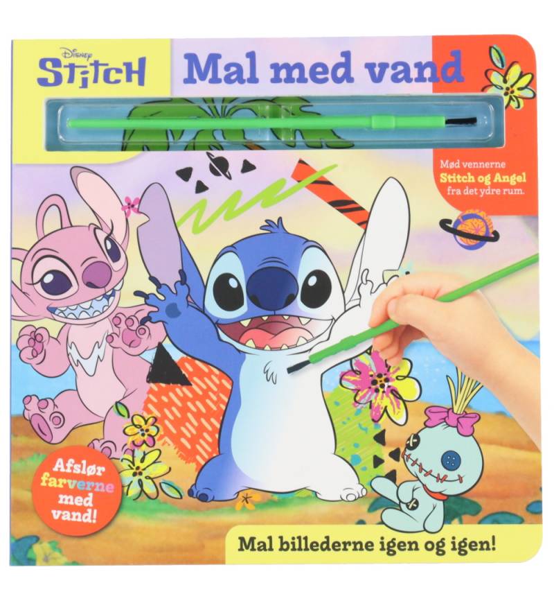Alvilda Malbuch - Malen mit Wasser - Disney Stitch - EN - Alvilda - One Size - Malbücher Alvilda Malbuch - Malen mit Wasser - Disney Stitch - EN - Alvilda - One Size - Malbücher von Alvilda