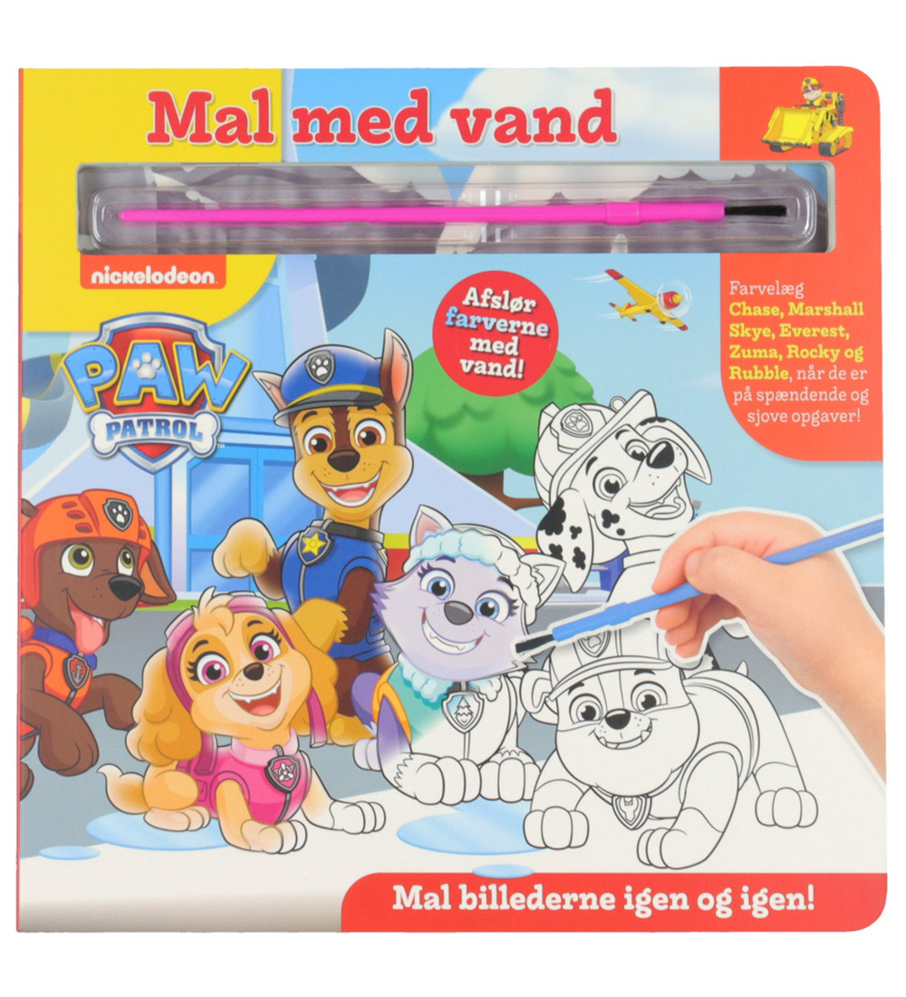 Alvilda Malbuch - Malen mit Wasser - Paw Patrol - Alvilda - One Size - Malbücher Alvilda Malbuch - Malen mit Wasser - Paw Patrol - Alvilda - One Size - Malbücher von Alvilda