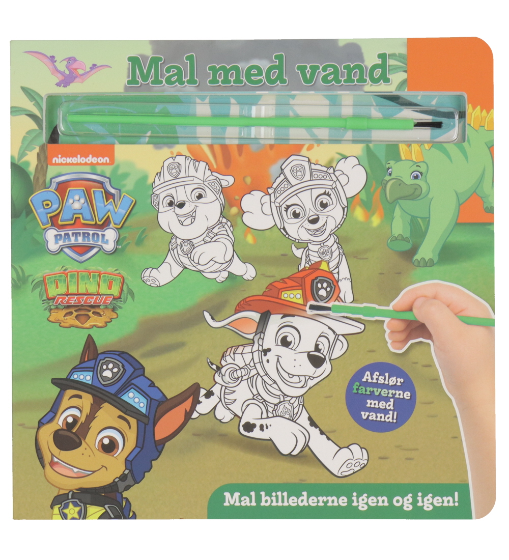 Alvilda Malbuch - Malen mit Wasser - Paw Patrol Dinosaurier - Alvilda - One Size - Malbücher Alvilda Malbuch - Malen mit Wasser - Paw Patrol Dinosaurier - Alvilda - One Size - Malbücher von Alvilda