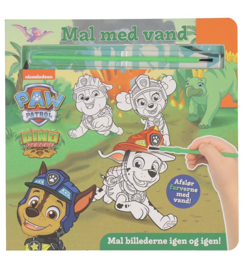 Alvilda Malbuch - Malen mit Wasser - Paw Patrol Dinosaurier - Alvilda - One Size - Malbücher Alvilda Malbuch - Malen mit Wasser - Paw Patrol Dinosaurier - Alvilda - One Size - Malbücher von Alvilda