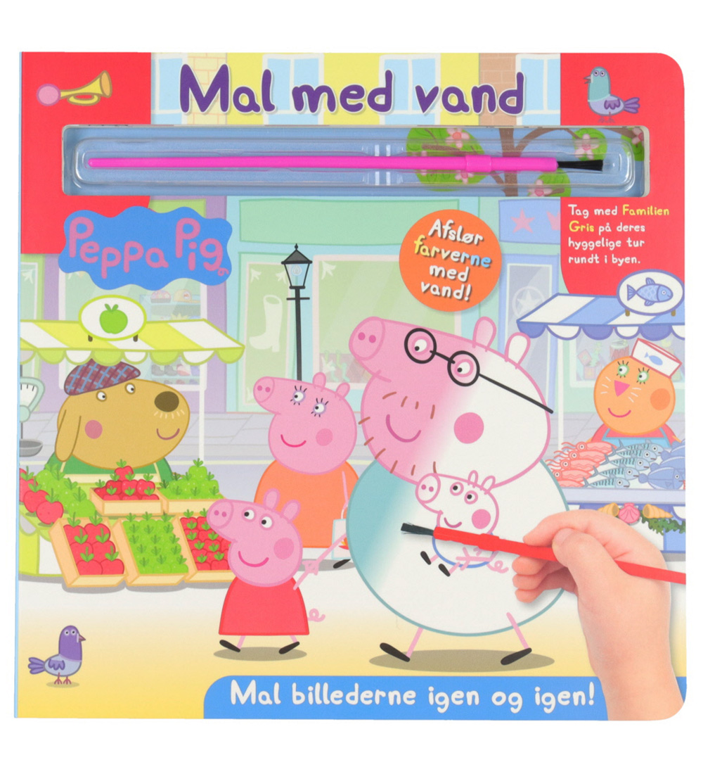 Alvilda Malbuch - Malen mit Wasser - Peppa Wutz - Alvilda - One Size - Malbücher Alvilda Malbuch - Malen mit Wasser - Peppa Wutz - Alvilda - One Size - Malbücher von Alvilda