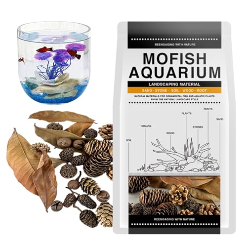 Aquariums Botanicals - Aquarium Erlenzapfen | Unterer Teil des natürlichen Aquariums | Aquariumdekorationen und -zubehör, multifunktionale Garnelen und Aquarien, Pflanzenstoffe für Süß- und Schwarzwas Aquariums Botanicals - Aquarium Erlenzapfen | Unterer Teil des natürlichen Aquariums | Aquariumdekorationen und -zubehör, multifunktionale Garnelen und Aquarien, Pflanzenstoffe für Süß- und Schwarzwas von Alwida
