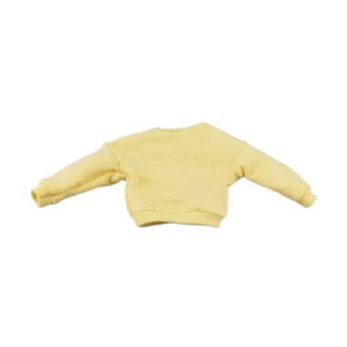 Amagogo 1/12 Skala Puppenpullover Kleidermodell Dekoration Foto Requisiten Puppenkleidung Puppe Outifits für 6 Zoll Figur Körper, Gelb Amagogo 1/12 Skala Puppenpullover Kleidermodell Dekoration Foto Requisiten Puppenkleidung Puppe Outifits für 6 Zoll Figur Körper, Gelb von Amagogo