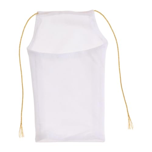 Amagogo 1/12 weibliche Puppenkleidung Mini Tight Kleid, modehändige Kleidung Action Figur Kleidung für 6 Zoll weibliche Actionfiguren, Weiß von Amagogo