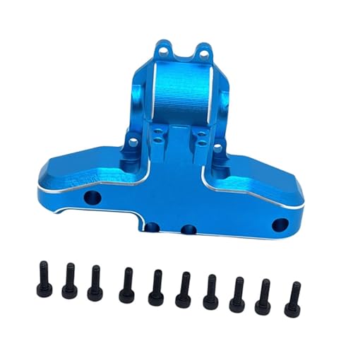 Amagogo 1/14 RC-Car-Hinterradgetriebe-Oberabdeckung, Aluminium, tragbar, Zubehör, Ersatz-Differentialgehäuse für RC-Car-Teile für 14301 14302, Blau Amagogo 1/14 RC-Car-Hinterradgetriebe-Oberabdeckung, Aluminium, tragbar, Zubehör, Ersatz-Differentialgehäuse für RC-Car-Teile für 14301 14302, Blau von Amagogo