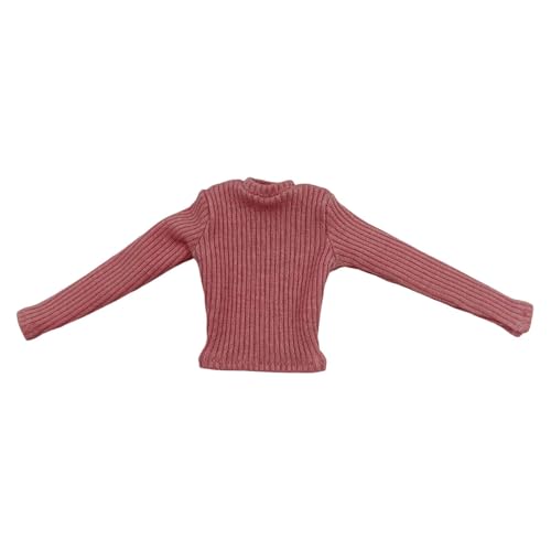 Amagogo 1/6 Langarm -Tops, Puppenkleidung, Actionfigur Kleidung, Miniatur -Freizeitplatten, für 12 "Actionfiguren Kleider ACCS, Rosa von Amagogo