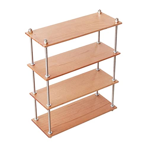 Amagogo 1/6 Organizer-Halter, Ornamente, Einrichtungsmodell, mehrschichtiges Holz, Sammlerstücke, langlebiges Mehrzweck-Bücherregal für , 4 Etagen lang Amagogo 1/6 Organizer-Halter, Ornamente, Einrichtungsmodell, mehrschichtiges Holz, Sammlerstücke, langlebiges Mehrzweck-Bücherregal für , 4 Etagen lang von Amagogo
