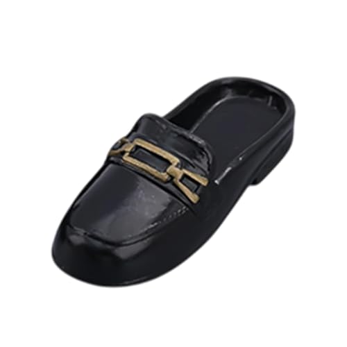 Amagogo 1/6 Skala Figur Flache Maultiere Schuhe für 12 Zoll weibliche Actionfigur Spielzeugmodesammlungen Gehen tragbarer Schlupf auf Rutschen, Schwarz Amagogo 1/6 Skala Figur Flache Maultiere Schuhe für 12 Zoll weibliche Actionfigur Spielzeugmodesammlungen Gehen tragbarer Schlupf auf Rutschen, Schwarz von Amagogo