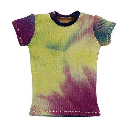 Amagogo 1/6 weibliche Actionfiguren T -Shirt -Miniaturkleidung, einfach zu bedienen, bequemes, tragbares Puppenzubehör Kostüm zum Anziehen, Rose Rot Amagogo 1/6 weibliche Actionfiguren T -Shirt -Miniaturkleidung, einfach zu bedienen, bequemes, tragbares Puppenzubehör Kostüm zum Anziehen, Rose Rot von Amagogo