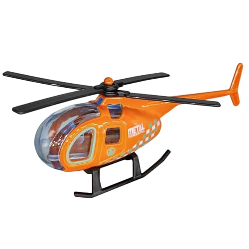 Amagogo 1/64 Diecast Alloy Hubschrauber Flugzeug Spielzeug Kinderspielzeug, Ornament, Sammelflugzeug, Metallmodell für Kinder Erwachsene Geburtstagsgeschenk, Orange Amagogo 1/64 Diecast Alloy Hubschrauber Flugzeug Spielzeug Kinderspielzeug, Ornament, Sammelflugzeug, Metallmodell für Kinder Erwachsene Geburtstagsgeschenk, Orange von Amagogo