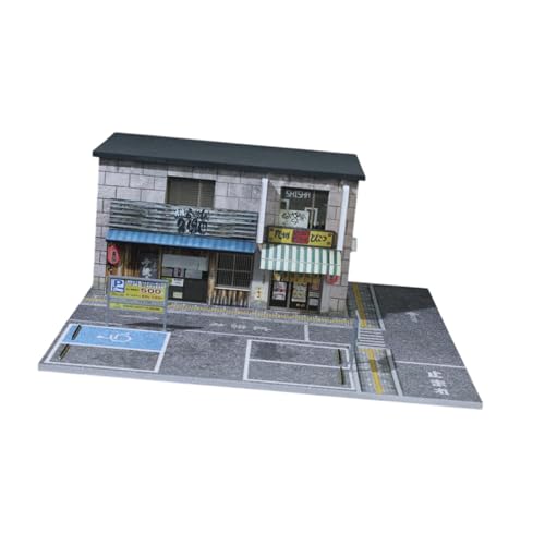 Amagogo 1/64 Landschaft Diorama Parkplatz, Hintergrunddekoration, Geschenke des Lager Restaurants, Automodell Diorama Models Landschaft Amagogo 1/64 Landschaft Diorama Parkplatz, Hintergrunddekoration, Geschenke des Lager Restaurants, Automodell Diorama Models Landschaft von Amagogo