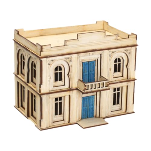 Amagogo 1/72 Holzarchitektur-Bausätze, Basteln, 3D-Holzpuzzle, Selbstmontage, Denksportaufgabe, DIY-Gebäude als Geschenk, Landschaftslayout, 2 Stockwerke Amagogo 1/72 Holzarchitektur-Bausätze, Basteln, 3D-Holzpuzzle, Selbstmontage, Denksportaufgabe, DIY-Gebäude als Geschenk, Landschaftslayout, 2 Stockwerke von Amagogo