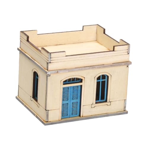 Amagogo 1/72 Holzarchitektur-Bausätze, Basteln, 3D-Holzpuzzle, Selbstmontage, Denksportaufgabe, DIY-Gebäude als Geschenk, Landschaftslayout, Einzelzimmer Amagogo 1/72 Holzarchitektur-Bausätze, Basteln, 3D-Holzpuzzle, Selbstmontage, Denksportaufgabe, DIY-Gebäude als Geschenk, Landschaftslayout, Einzelzimmer von Amagogo