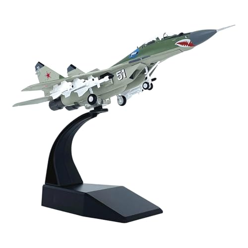 Amagogo 1: 100 Skala Fighter Model Diecast Flugzeugmodell Simulation Desktop Dekorationslegierung Legierung Flugzeugmodell Flugzeugmodell für die Regalstange von Amagogo