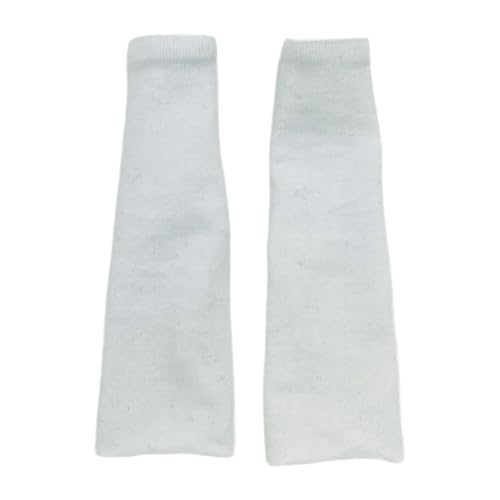 Amagogo 1: 6 Skala Miniatur -Stapel -Socken Beinwärmer stilvolle Freizeitpuppen Dress Accessoire, Startsocken für 12 '' weibliche Puppenfiguren, Weiß von Amagogo