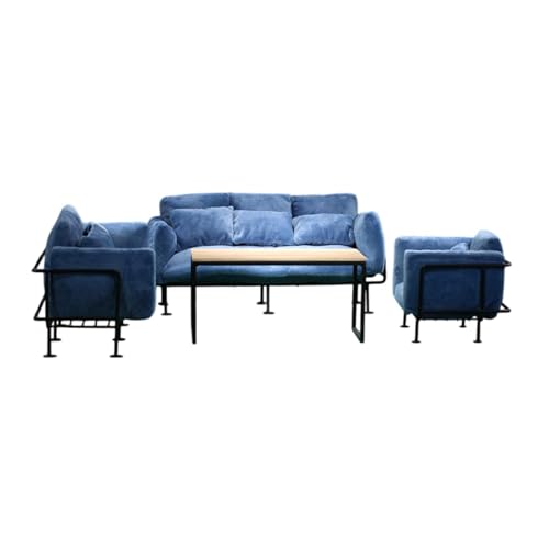 Amagogo 1: 6 Sofa -Set -Modell, Miniatursofa, Sammlerzubehör Cosplay Dress Up mit Tischmöbel Mini Doll Dekoration von Amagogo