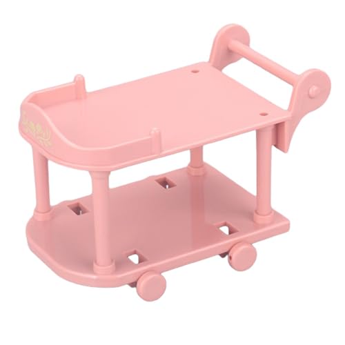 Amagogo 1:12 Puppenhaus-Küchen-Servierwagen, Minibar-Buffetwagen, praktische Geburtstagsgeschenke, Puppenhaus-Dekoration für Zuhause, Puppenhaus, Rosa Amagogo 1:12 Puppenhaus-Küchen-Servierwagen, Minibar-Buffetwagen, praktische Geburtstagsgeschenke, Puppenhaus-Dekoration für Zuhause, Puppenhaus, Rosa von Amagogo