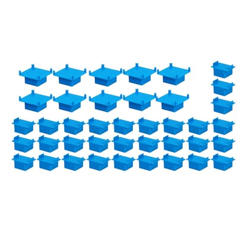 Amagogo 10x Gleisverbinder Bauset, Holzeisenbahn Gleisadapter Bauspiel, Holzeisenbahn Set Zubehör, Blau Amagogo 10x Gleisverbinder Bauset, Holzeisenbahn Gleisadapter Bauspiel, Holzeisenbahn Set Zubehör, Blau von Amagogo