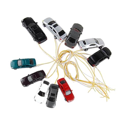Amagogo 10x HO Skala Modell Auto Dioramen Diecast Modell Autos Gemalt Autos für 1/150 1/100 Dekoration Amagogo 10x HO Skala Modell Auto Dioramen Diecast Modell Autos Gemalt Autos für 1/150 1/100 Dekoration von Amagogo
