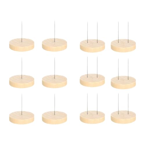 Amagogo 12pcs Häkelpuppenständer, Holzbasisunterstützung, Dekor DIY Sturdy Simple Practical Action Figur, Doll Display -Inhaber Amagogo 12pcs Häkelpuppenständer, Holzbasisunterstützung, Dekor DIY Sturdy Simple Practical Action Figur, Doll Display -Inhaber von Amagogo
