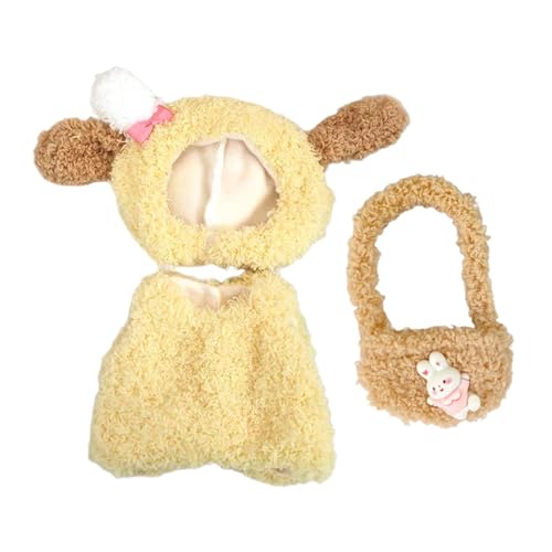 Amagogo 17 cm Puppenkleidung Kostüme Mode Bequeme Kinder Geschenk Niedliche Puppenkleidung Anzug DIY Puppenspielzeug für 6,69 Puppen, Hund von Amagogo