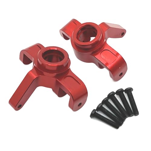 Amagogo 2 Stück 1/14 RC Front Steering Cup Einfach zu installierende Ersatzteile Praktisches RC-Autozubehör für 14209 14210 Modifikation, Rot Amagogo 2 Stück 1/14 RC Front Steering Cup Einfach zu installierende Ersatzteile Praktisches RC-Autozubehör für 14209 14210 Modifikation, Rot von Amagogo