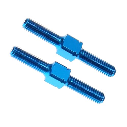 Amagogo 2X RC -Auto -Spannschlosswelle, RC -Zubehör Upgrade, robuste Ersatzteile Ersatz -Aluminiumlegierung für 54248 Hobby -Modellauto von Amagogo