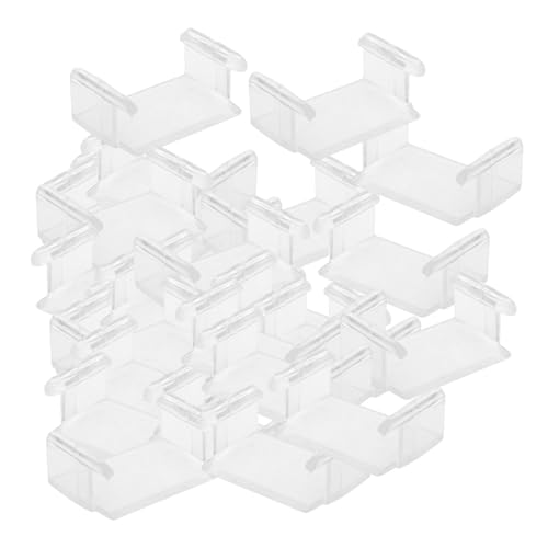 Amagogo 30x Eisenbahngleis-Befestiger, Zugzubehör, Gleisszenen-Lernspielzeug-Clips für Gleise für Kinder, Jungen und Mädchen, Klar Amagogo 30x Eisenbahngleis-Befestiger, Zugzubehör, Gleisszenen-Lernspielzeug-Clips für Gleise für Kinder, Jungen und Mädchen, Klar von Amagogo