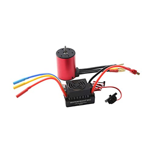 Amagogo 3650 Brushless Motor & 60A ESC Bulid in 5.5V/3A Bec 50Mmx36mm Brushless Motor mit 60A ESC für 1/10 RC Car 1:10/1/8/1/10 RC Car Truck ACCS, 4300 kV Amagogo 3650 Brushless Motor & 60A ESC Bulid in 5.5V/3A Bec 50Mmx36mm Brushless Motor mit 60A ESC für 1/10 RC Car 1:10/1/8/1/10 RC Car Truck ACCS, 4300 kV von Amagogo