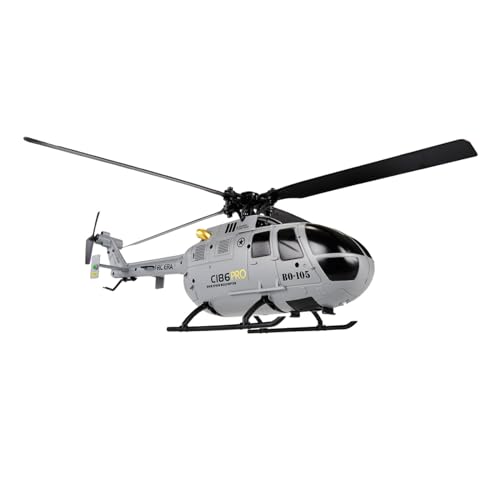 Amagogo 4-Kanal RC Hubschrauber Spielzeug Fernbedienung Hubschrauber Spielzeug USB wiederaufladbar mit Fernbedienung Induktionsflugzeug für Kinder, grau von Amagogo