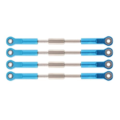 Amagogo 4Pcs Lenkgestänge Zugstange 96 114mm für 1:10 RC Car Crawler von Amagogo