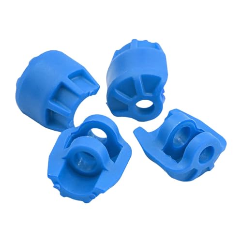 Amagogo 4pcs Stoßkappe Protektor Anti -Kollisionskappe Upgrades Teil RC -Stoßdämpferkappe für 1/7 RC Car Trucks Ersatz Crawler, Blau von Amagogo