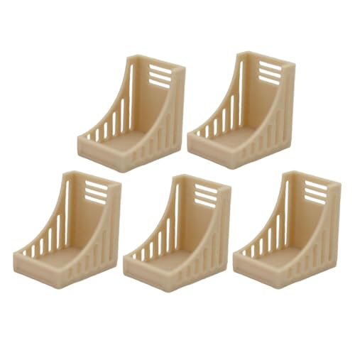 Amagogo 5pcs Dollhouse Regalbuch Display Regal Handwerk 1:12 Tabletop Dollhouse Möbel Miniatur Bücherregal Dekor für Salon, Braun Amagogo 5pcs Dollhouse Regalbuch Display Regal Handwerk 1:12 Tabletop Dollhouse Möbel Miniatur Bücherregal Dekor für Salon, Braun von Amagogo