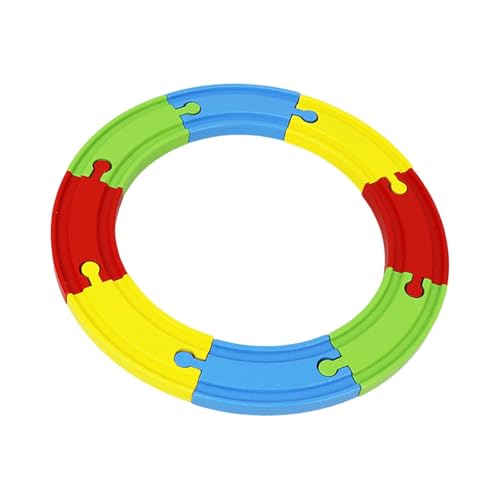 Amagogo 8-teiliges Holzeisenbahngleis, Gleiserweiterung, DIY Motorik, gebogenes Eisenbahngleis, Holzeisenbahnzubehör für Kinder, Jungen und Kinder, 25.6 cm Amagogo 8-teiliges Holzeisenbahngleis, Gleiserweiterung, DIY Motorik, gebogenes Eisenbahngleis, Holzeisenbahnzubehör für Kinder, Jungen und Kinder, 25.6 cm von Amagogo