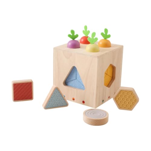 Amagogo Aktivitätswürfel, Farberkennungsbox, Montessori-Spielzeug, Feinmotorik, Formsortierer, Spielzeug, Montessori für 1- bis 2-Jährige Amagogo Aktivitätswürfel, Farberkennungsbox, Montessori-Spielzeug, Feinmotorik, Formsortierer, Spielzeug, Montessori für 1- bis 2-Jährige von Amagogo