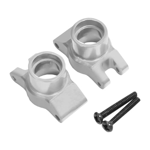 Amagogo Aluminiumlegierung RC Car Achs Hub Carrier RC Reparaturteile Hochleistungskleidung Hinterachse für C8811 RC -Auto -Upgrade, Silber von Amagogo