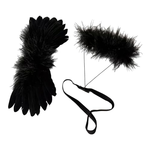 Amagogo Ángel Und Childrenma Wing Accessoires für Kinder, Schwarz Amagogo Ángel Und Childrenma Wing Accessoires für Kinder, Schwarz von Amagogo