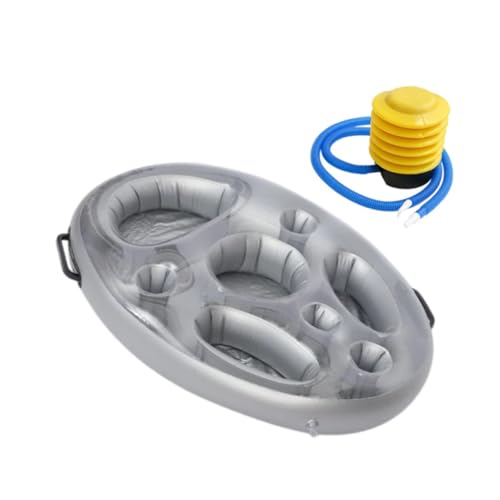 Amagogo Aufblasbare Schwimmergetränkehalter, mit Fußpumpe Amagogo Aufblasbare Schwimmergetränkehalter, mit Fußpumpe von Amagogo