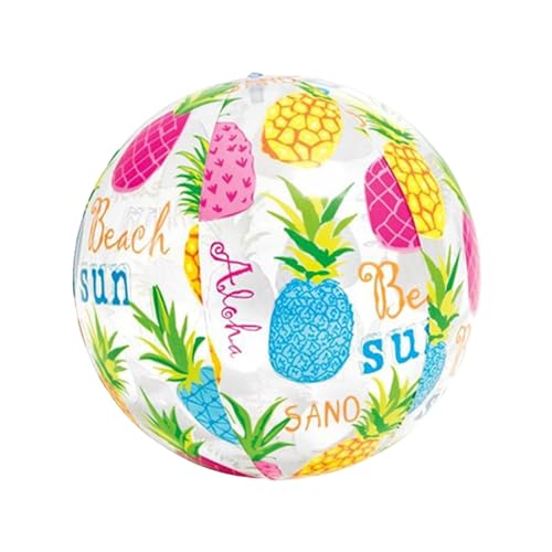 Amagogo Aufblasbarer Strandball Aufblasbares Poolspielzeug Kinderspielzeug Partydeko Schwimmbeckenball Wasserspielzeug für Garten Geburtstag von Amagogo