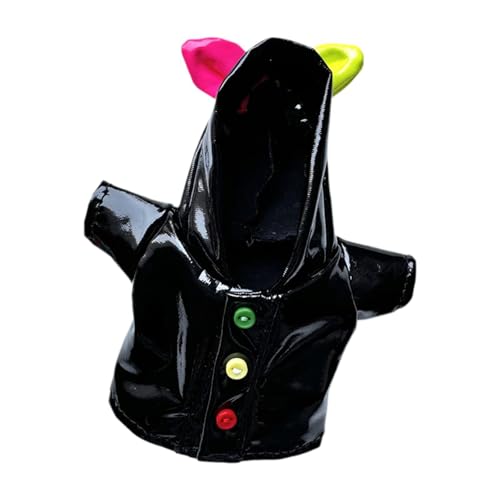 Amagogo Ausgestopfte Tiere Kleidung, Puppenregenmantel, Kostüme, Mode Cartoon verkleiden Bequeme Kleidung aus, die für Mädchen Geschenke Kinder, Schwarz Amagogo Ausgestopfte Tiere Kleidung, Puppenregenmantel, Kostüme, Mode Cartoon verkleiden Bequeme Kleidung aus, die für Mädchen Geschenke Kinder, Schwarz von Amagogo